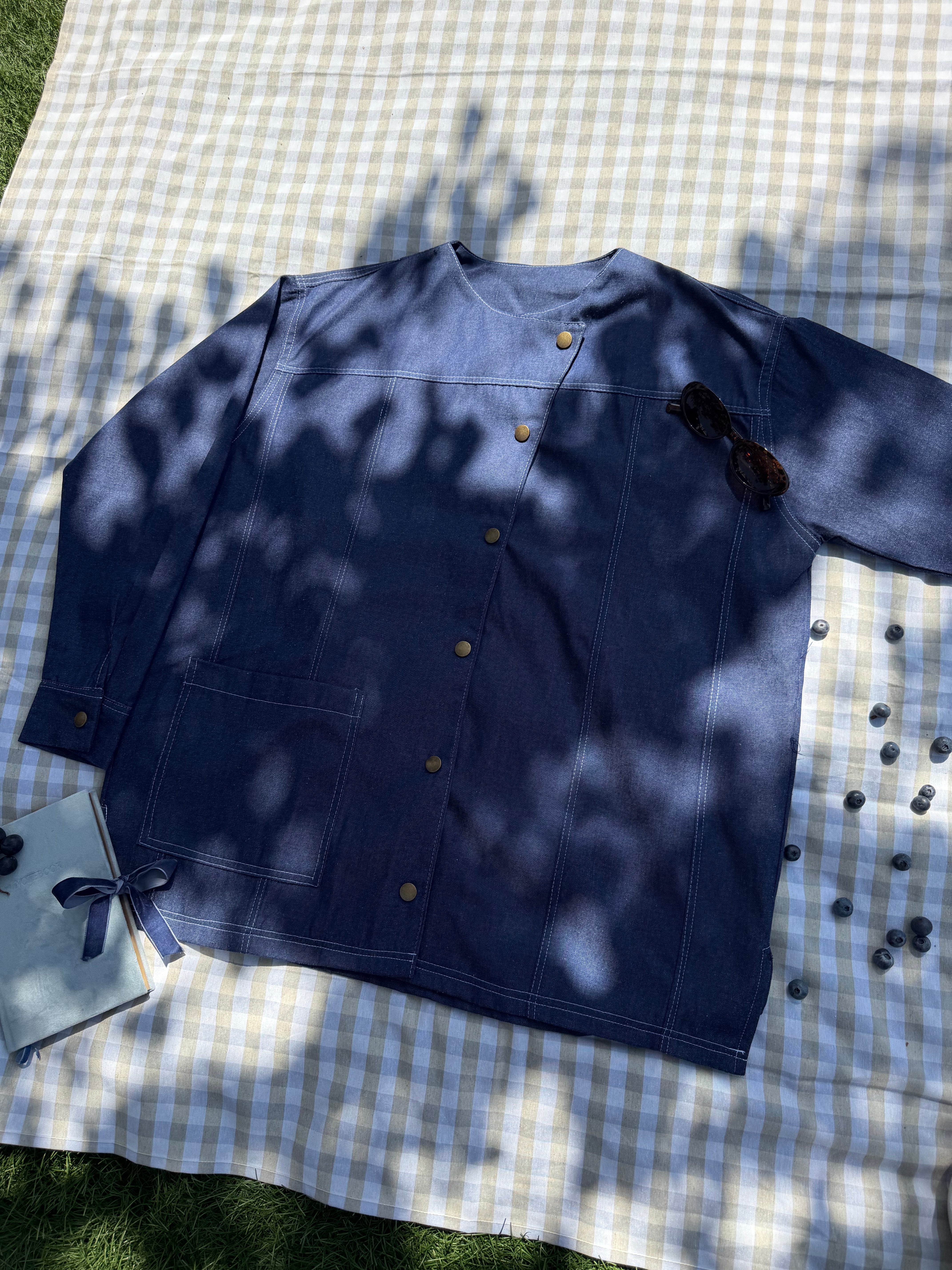 Die Jacke EMY II - Denim