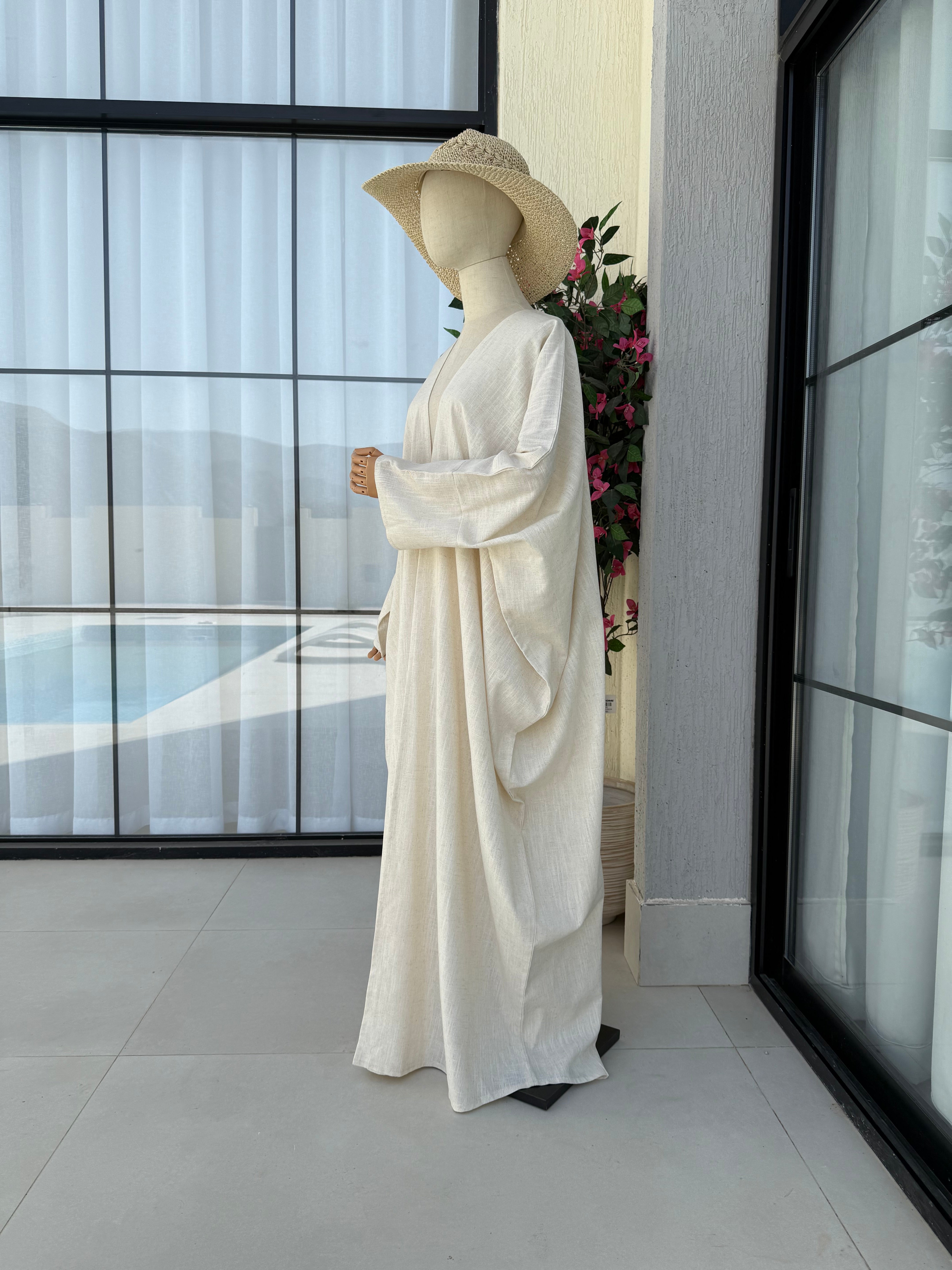 Linen Summer Kimono 26'