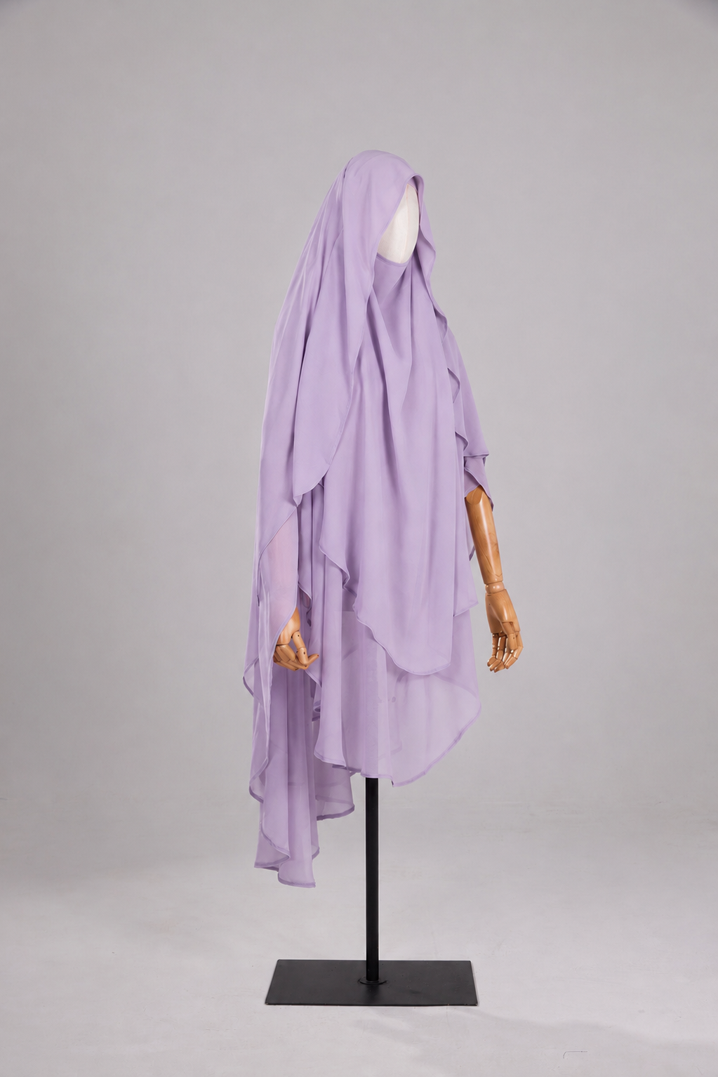 Khimar Butterfly arrondi