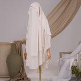 Khimar Butterfly arrondi