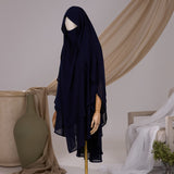 Khimar Butterfly arrondi