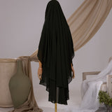 Khimar Butterfly arrondi