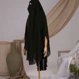 Khimar Butterfly arrondi