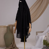 Khimar Butterfly arrondi