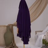 Khimar Butterfly arrondi
