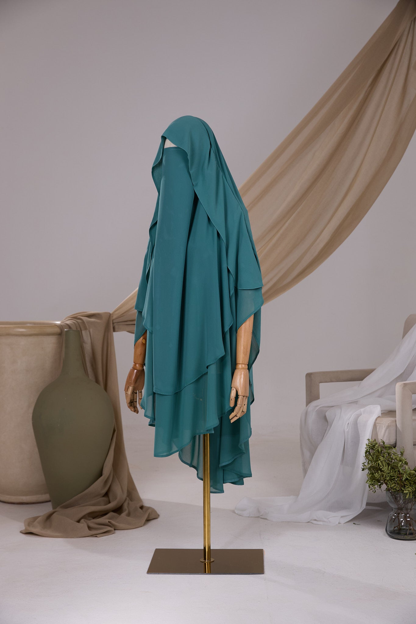 Khimar Butterfly arrondi