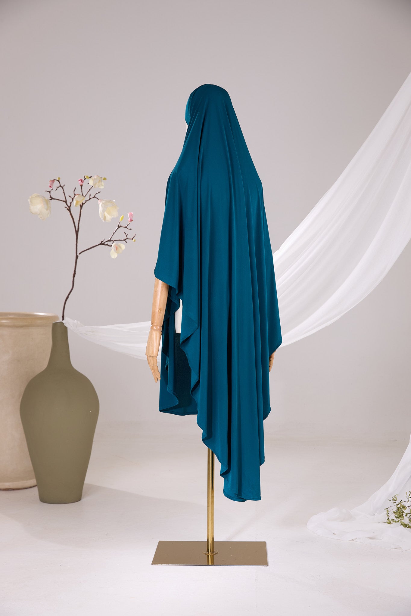 Khimar Maxi Jersey Premium Arrondi