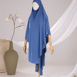 Khimar Maxi Jersey Premium Arrondi
