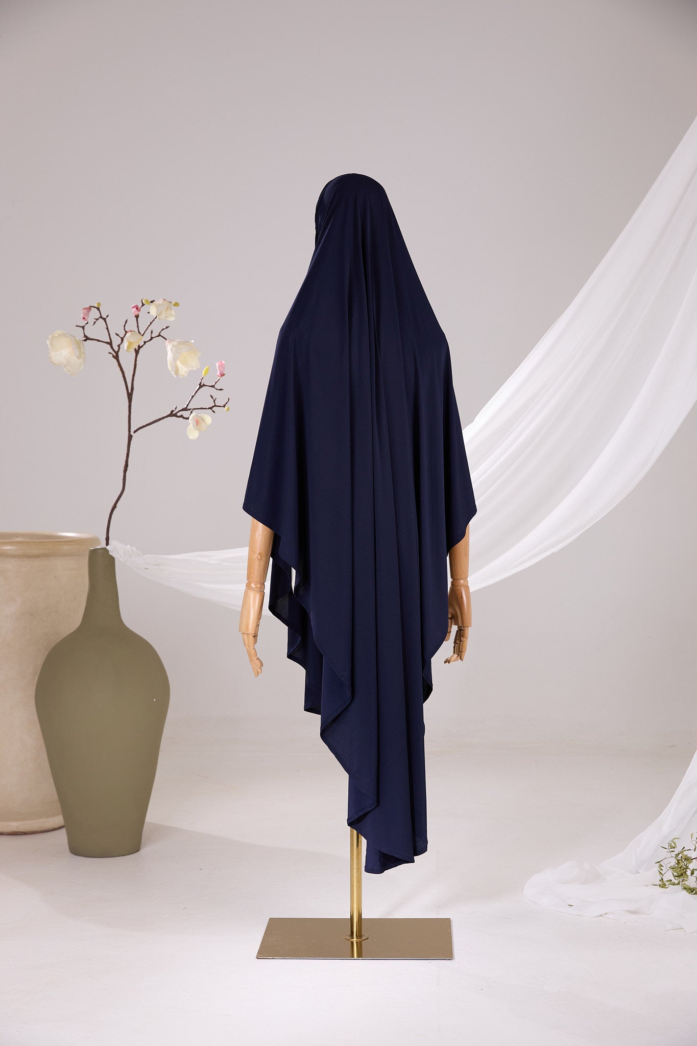 Khimar Maxi Jersey Premium Arrondi