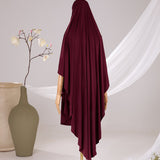 Khimar Maxi Jersey Premium Arrondi