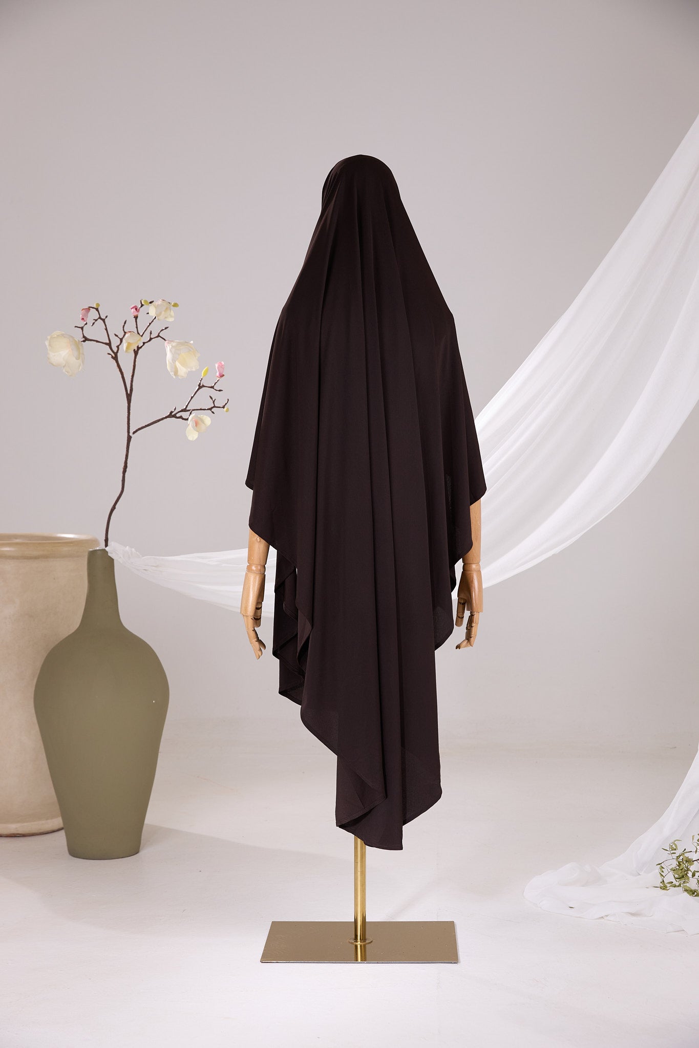 Khimar Maxi Jersey Premium Arrondi