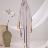 Khimar Maxi Jersey Premium Arrondi