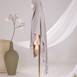 Khimar Maxi Jersey Premium Arrondi