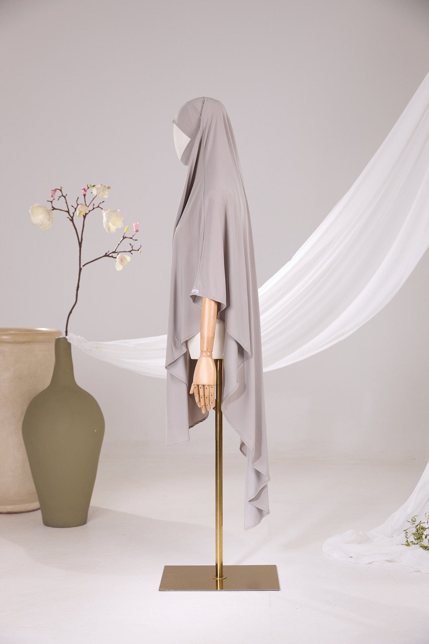 Khimar Maxi Jersey Premium Arrondi