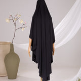 Khimar Maxi Jersey Premium Arrondi