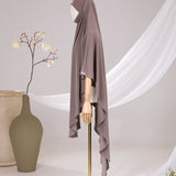 Khimar Maxi Jersey Premium Arrondi