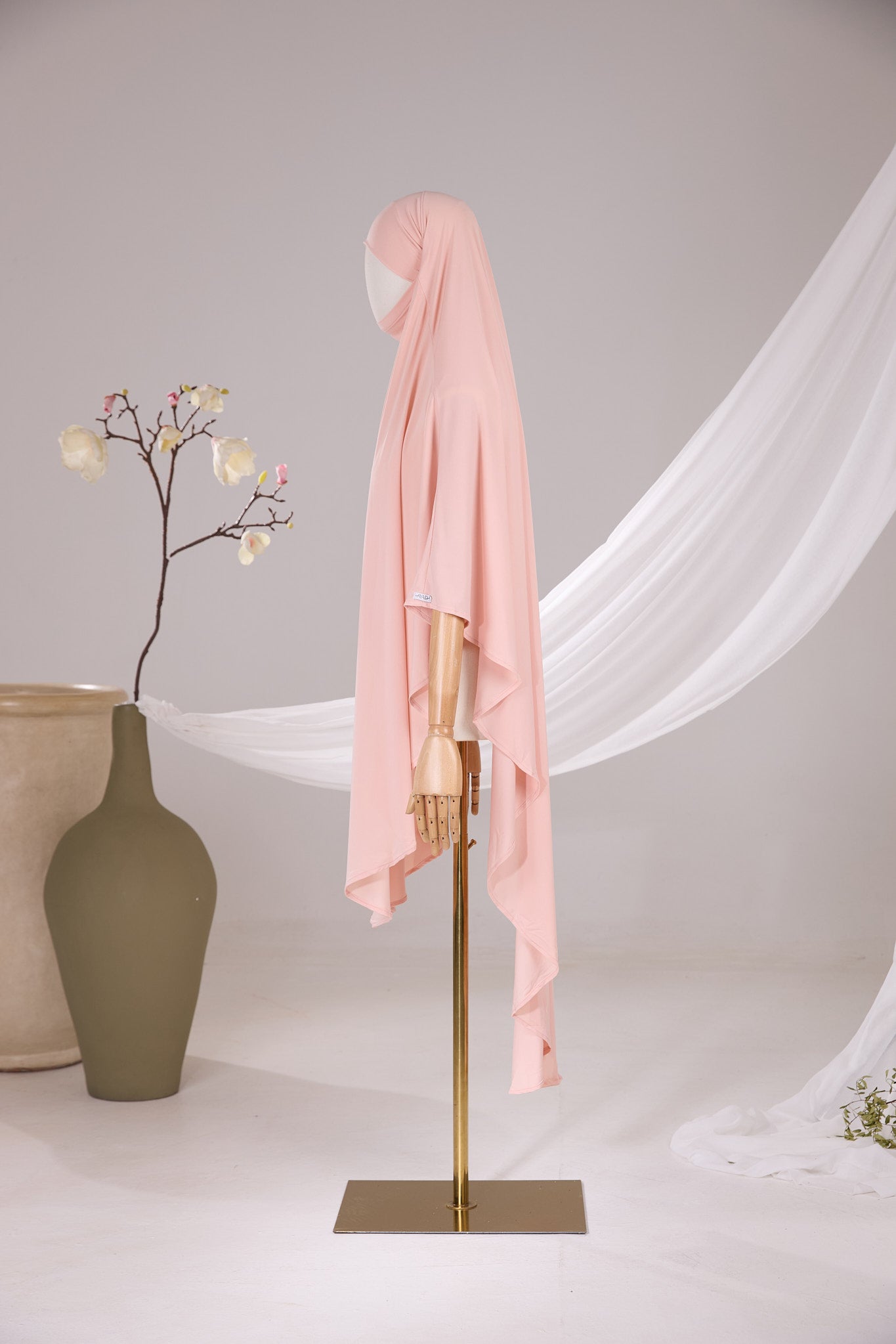 Khimar Maxi Jersey Premium Arrondi