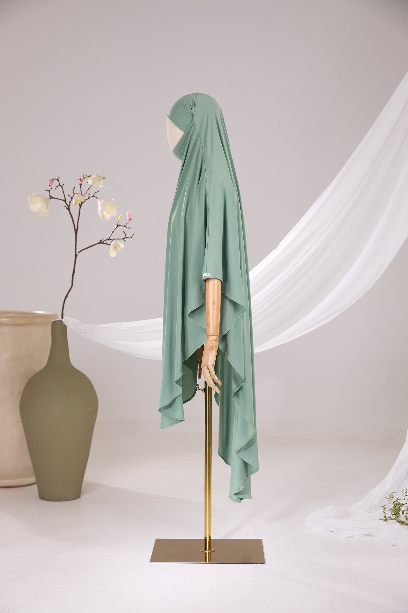 Khimar Maxi Jersey Premium Arrondi
