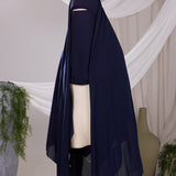Set Cape / Hijab Casquette Safa + Niqab Pull down