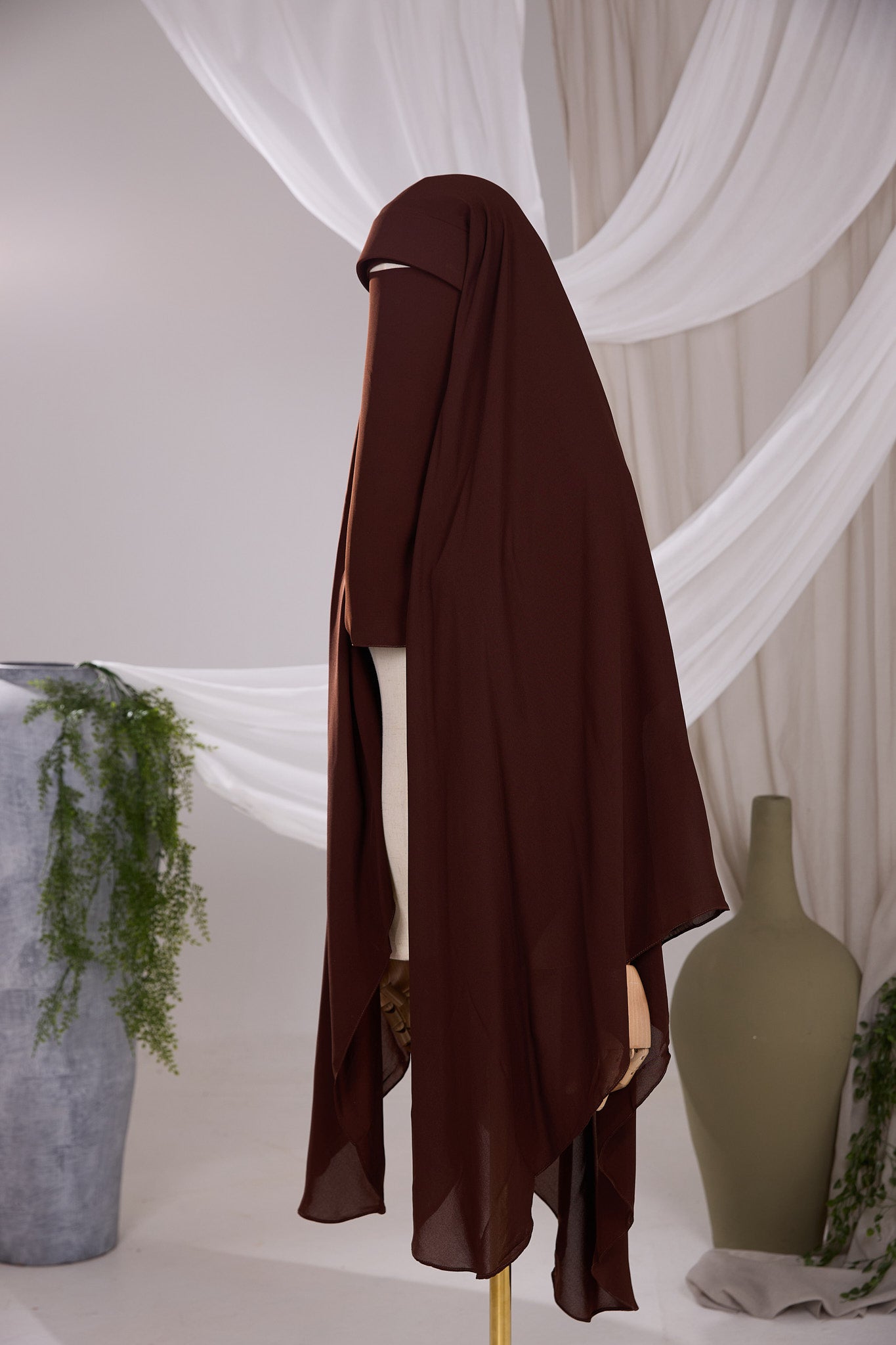 Set Cape / Hijab Casquette Safa + Niqab Pull down