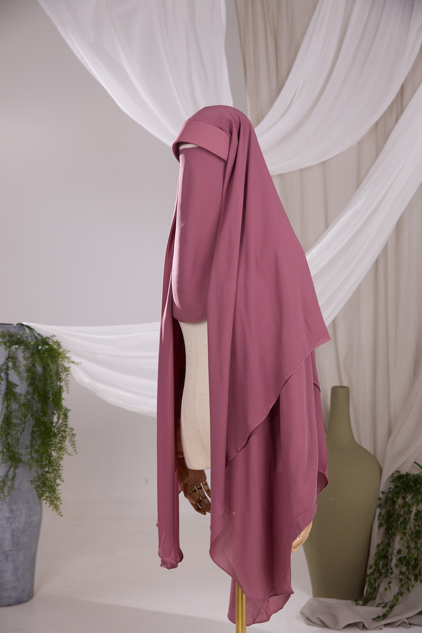 Set Cape / Hijab Casquette Safa + Niqab Pull down