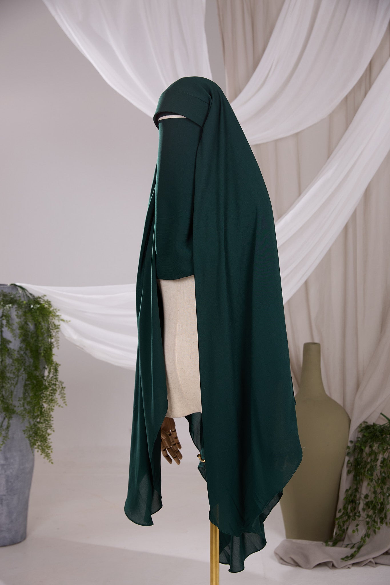 Set Cape / Hijab Casquette Safa + Niqab Pull down