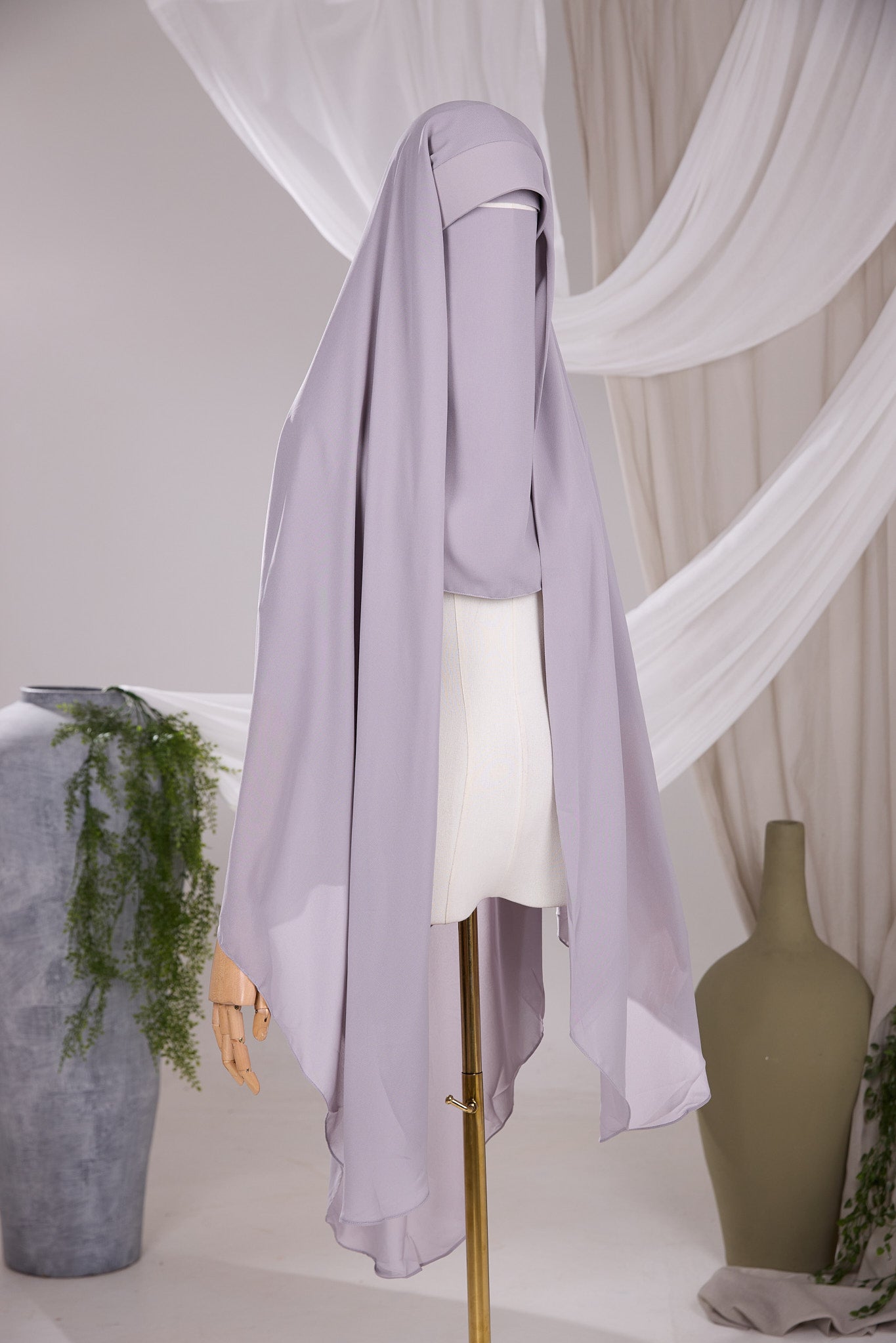 Set Cape / Hijab Casquette Safa + Niqab Pull down